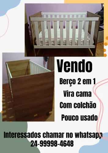 Berço 2 em 1
