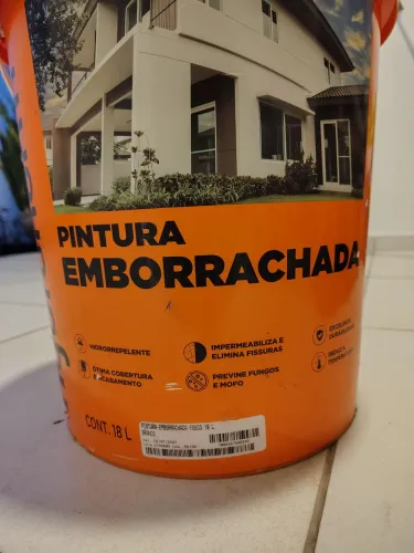 Pintura Emborrachada Branca 18L Hydronorth