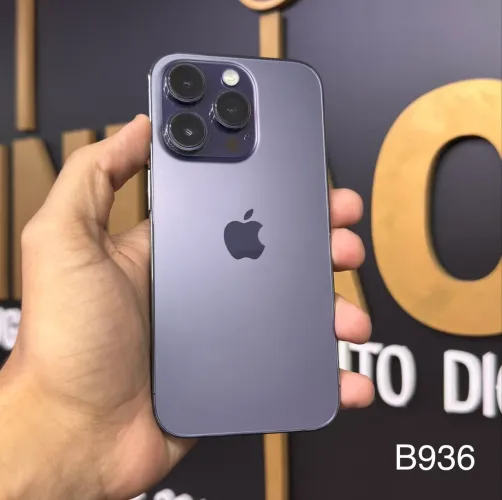 LOJA FÍSICA. IPHONE 14 PRO 256GB ROXO | TODO ORIGINAL | PROMOÇÃO DO LINDÃO