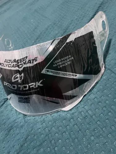 Viseira capacete transparente 