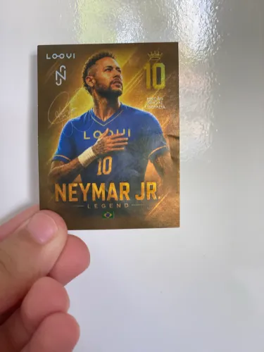 FIGURINHA NEYMAR LEGEND LOOVI