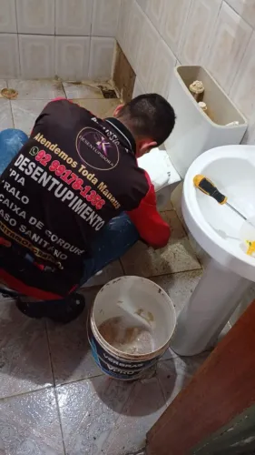 Desentupidora Desentupidor Garantia e preventivas e Desentupimento.