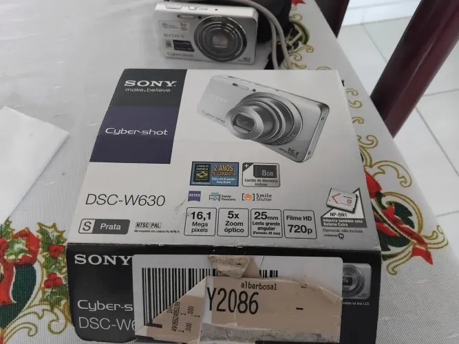 Vendo câmera fotográfica sony make believe cyber-shot