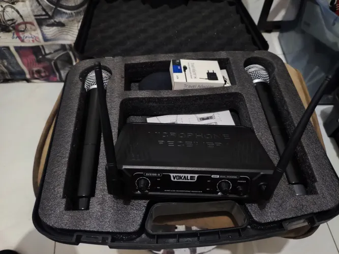 Microfones sem fio Top Oportunidade