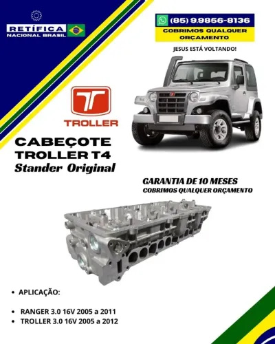 Promoção de Cabeçote Troller T4