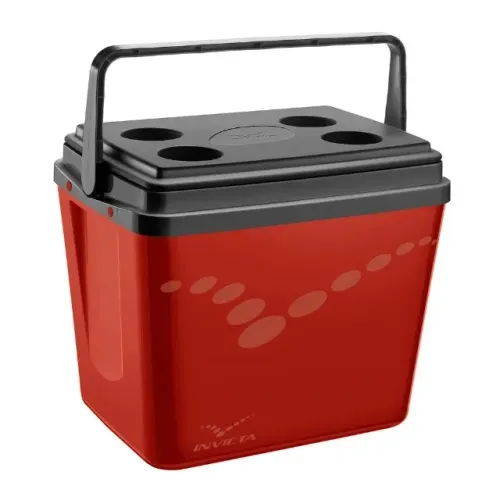 Caixa Térmica Pop Cooler 34L Incess Invicta Vermelho