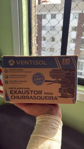 Exaustor para churrasqueira Ventisol 110v