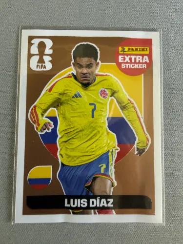 Figurinha Extra Sticker Legend Luiz Dias 2026 BRONZE