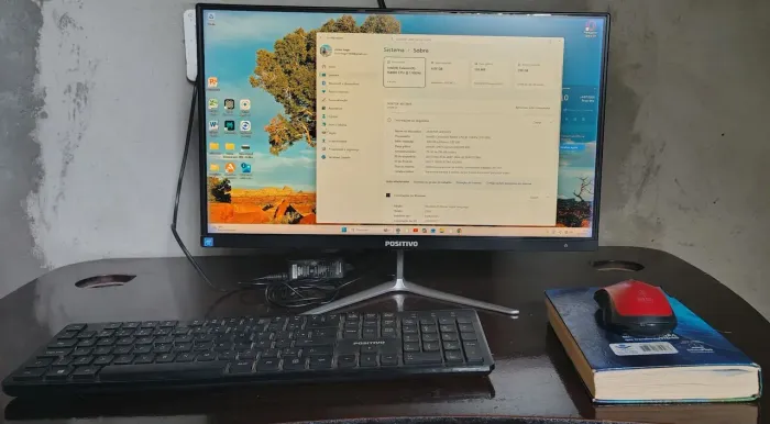Computador Intel Celeron N4000 tela IPS (COM SSD DE 256GB+TECLADO E MOUSE) *Chame no chat