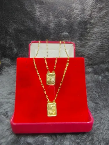 Escapulário Banhado a ouro 18k