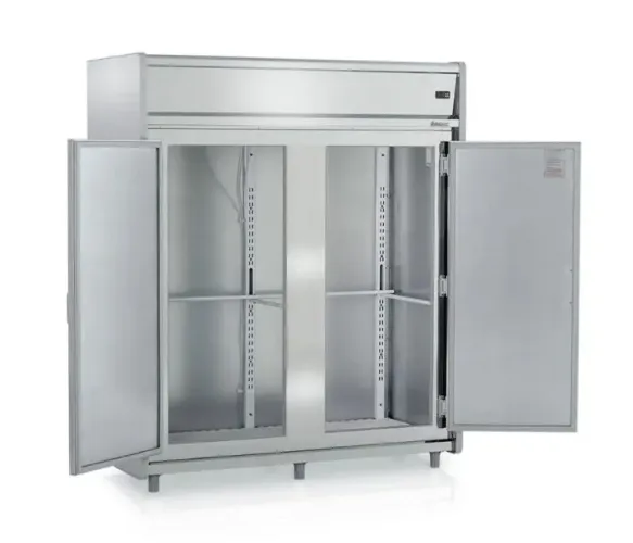 NZ. Mini câmara refrigerada para carnes com gancheira 2 portas GELOPAR 
