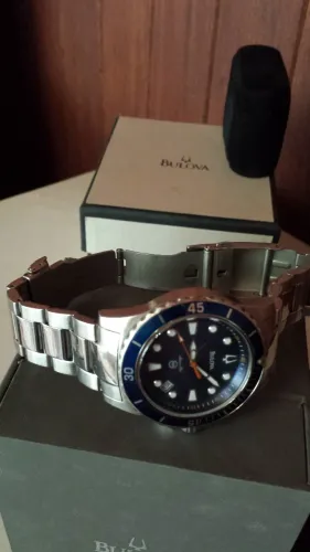 Relógio Bulova 200mts Modelo Marine Star U S A