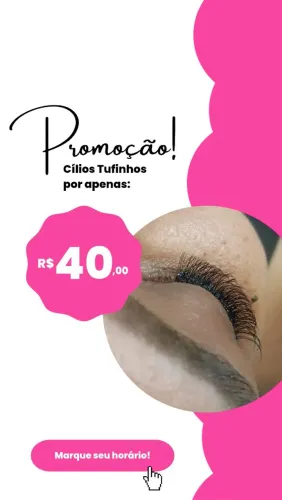 Cílios Tufinhos - Promoção Imperdível! ?