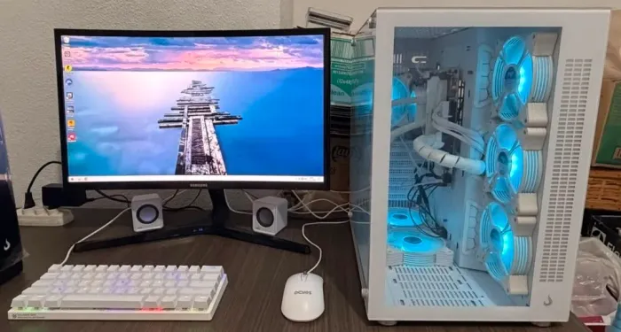 Pc Gamer Ryzen 5 Full Branco