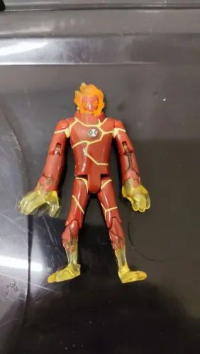 Chama Battle Ben 10 Original Bandai Boneco Brinquedo Figura Usado