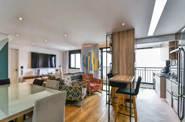 Apartamento Decorado  57 m²  Metrô Ana Rosa  Lazer Completo  Andar Alto