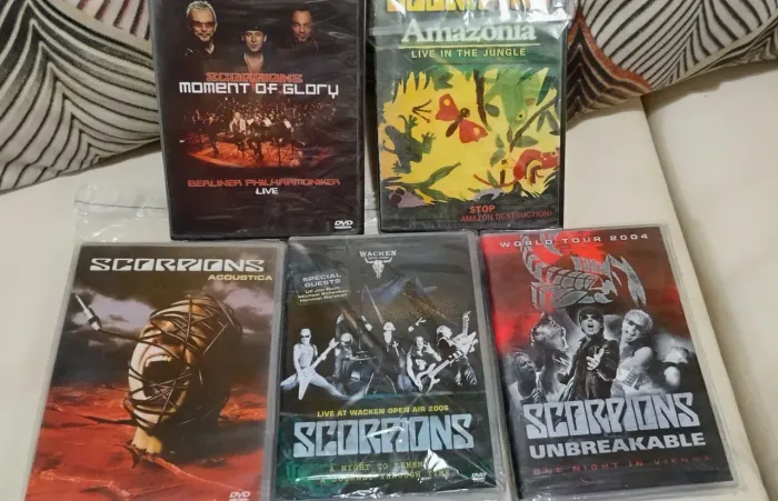 Scorpions - Lote de DVDs