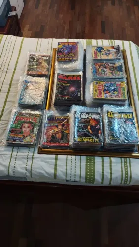 Kit 5 Revistas De Games - Gamers Ação Games Super Game Power