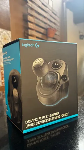 câmbio Novo logitech driving force shifter