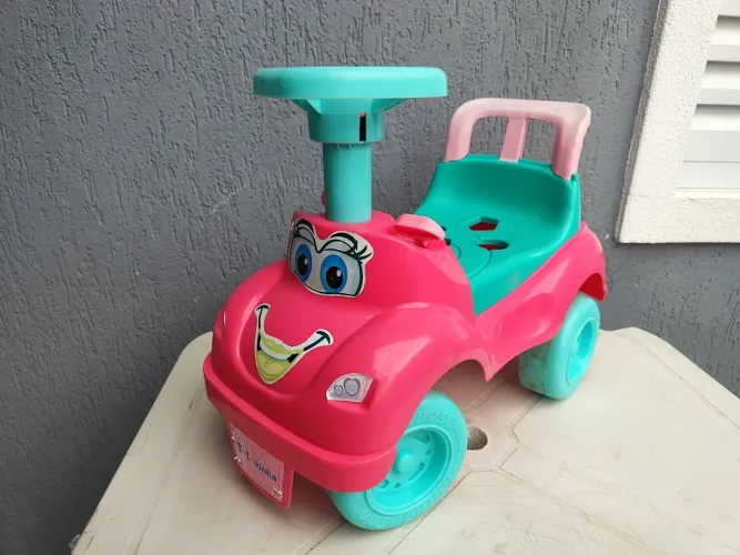 Motoquinha infantil rosa