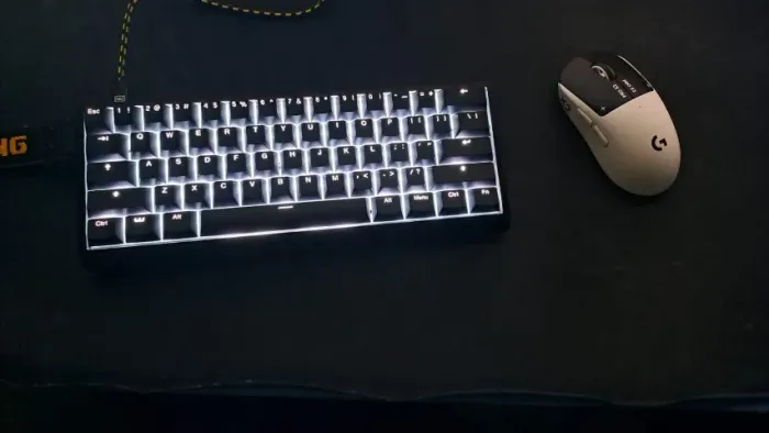 Teclado Wooting V2 Alumínio +Mouse Superstrike X2