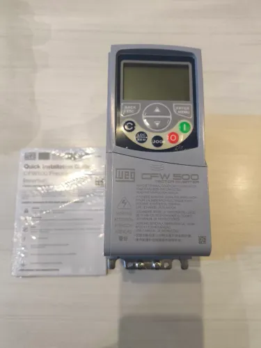 Inversor de frequência weg 2 cv cfw500A04P3T4NB20G2