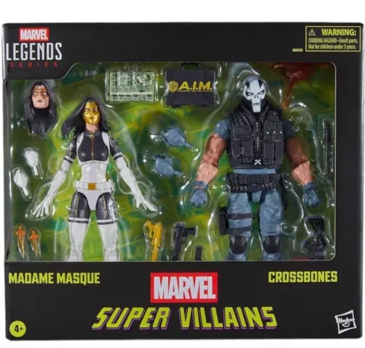 Marvel legends 2 pack - madame masque & crossbones - super villains