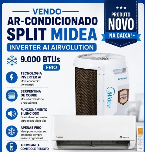 Ar condicionado novo