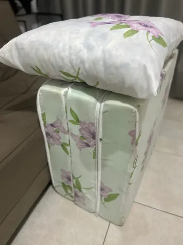 Colchão Dobrável com Travesseiro