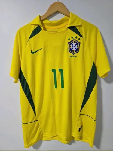 Camisa Retrô Ronaldinho 2002