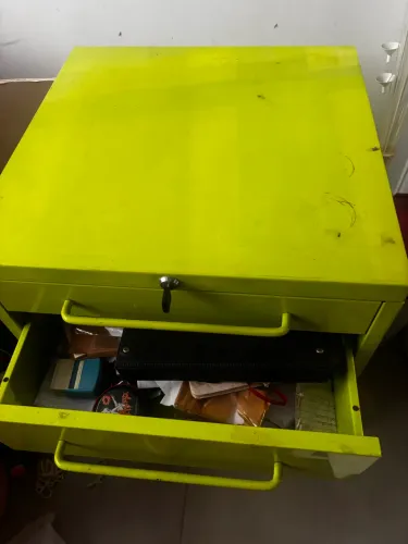 Gaveteiro Arquivo de aço com rodinhas móvel