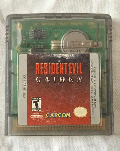 Resident Evil Gaiden Original Game Boy Color Nintendo Capcom Cartucho USA