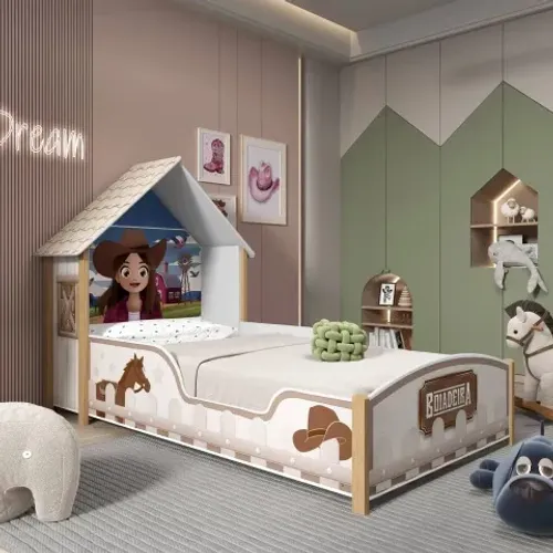 Cama Ana Castela Boiadeira - Entrega e montagem grátis 