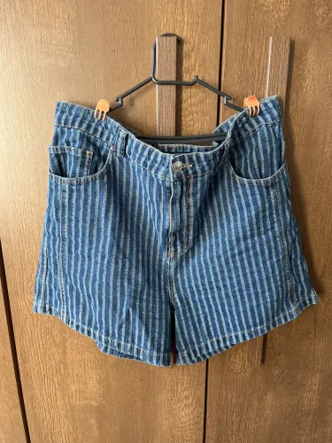 Shorts jeans tamanho 46 c&a