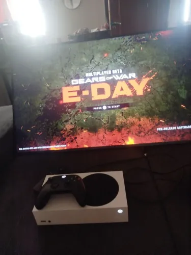 Xbox série s branco