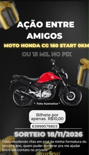 Rifas em prol da minha formatura do terceiro ano