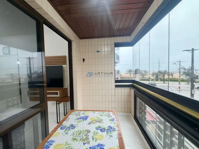 Apartamento à venda em Praia Grande na Guilhermina Prédio Frente Mar