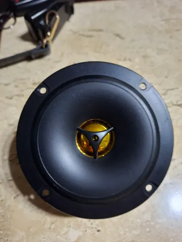Par de Tweeters Hi-Fi Sharp domo de metal/Made in Japan=JBL,Klipsch,JVC,Pioneer.