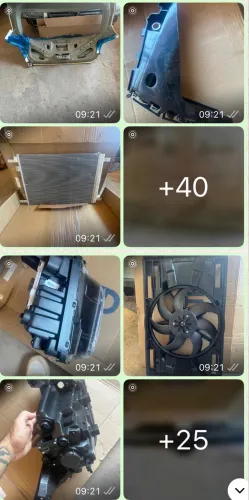 Peças de carros novos