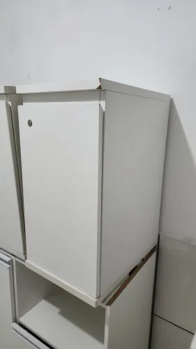 Lote armários de 1 porta mdf qualidade excelente estado