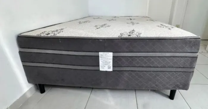 CAMA BOX DE CASAL - GRANDE OFERTA - MELHOR PREÇO