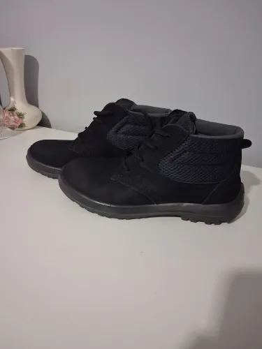 Botina de Segurança Nobuck Bico Pvc