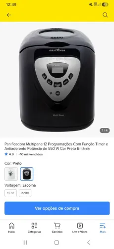 Panificadora multipane