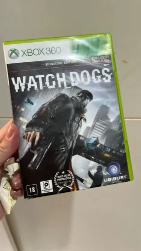 Jogo Xbox 360 original whatch dogs