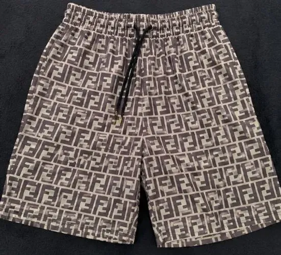 Bermuda Masculina Fendi Original - Monograma FF Zucca - Ótimo Estado
