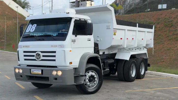 VW 24220 CAÇAMBA ANO 2008 APENAS 230 MIL KM !!!
