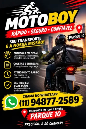Vaga para motoboy