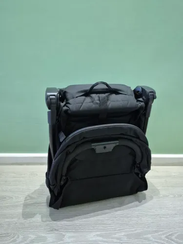 Carrinho de Bebe Leve para Passeio Kiddo Pikme Melange Preto