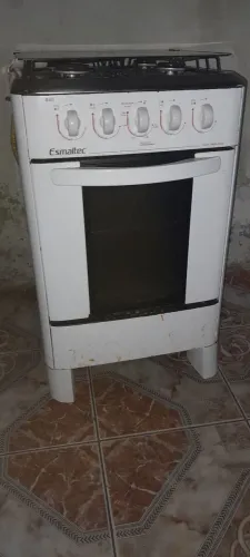 fogão Esmaltec Bali de 4 bocas na cor branca