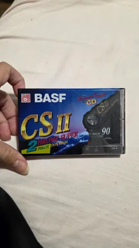 Fita K7 BASF CS II Chrome Super 90 High Position (Lacrada de Fábrica)